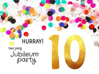 KCA bestaat 10 jaar en dus is het feest!